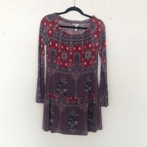 Boho off the shoulder dress by BCBG
